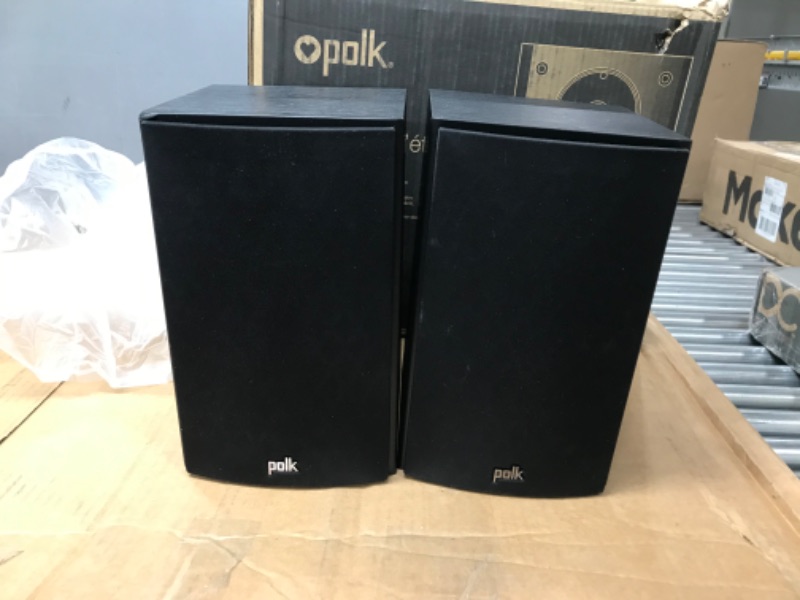 Photo 5 of Polk Audio T15 Bookshelf Speakers Pair Black