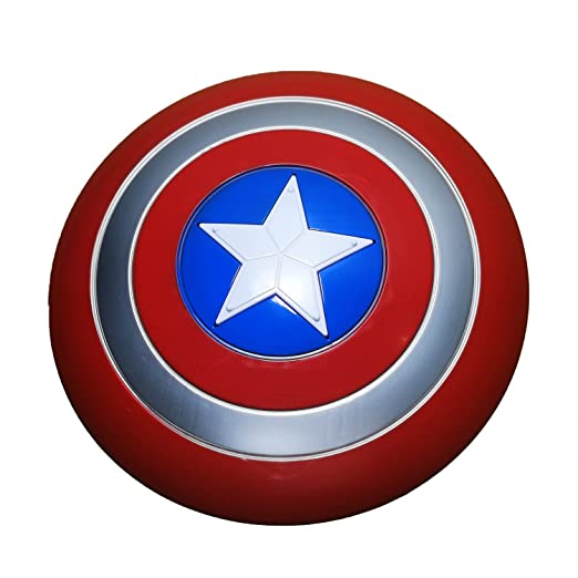 Photo 1 of  Children's Captain America Shield 12.6 inches Red