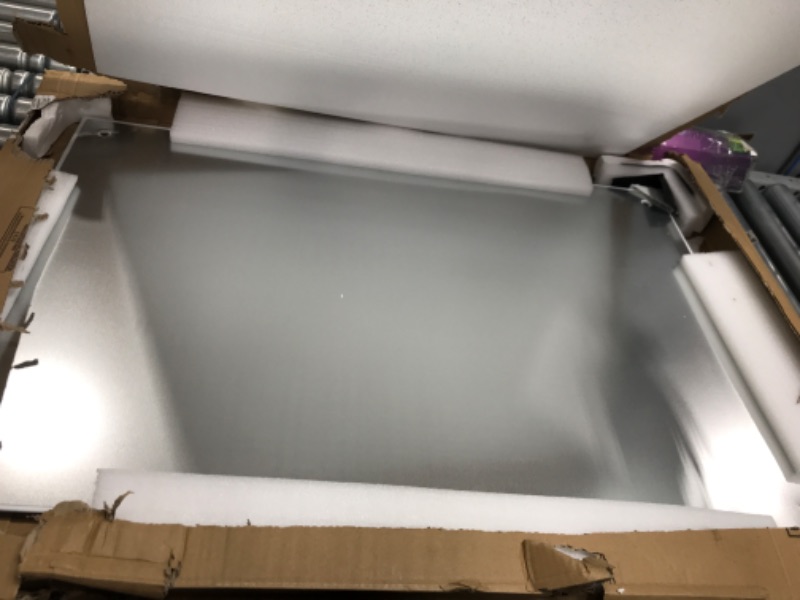 Photo 2 of Quartet Glass Whiteboard, Magnetic Dry Erase White Board, 3' x 2', White Surface, Infinity (G3624W) White 3' x 2' Board