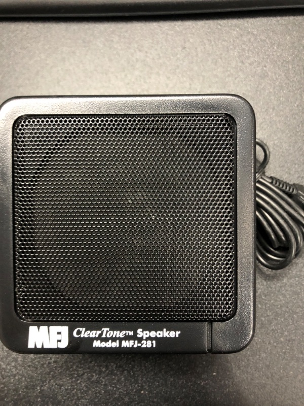 Photo 2 of MFJ-281 MFJ281 Original MFJ Enterprises Speaker for mobile radios, Clear Tone