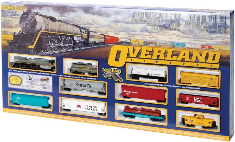 Photo 1 of Bachmann Trains HO Scale Overland Limited Train Set