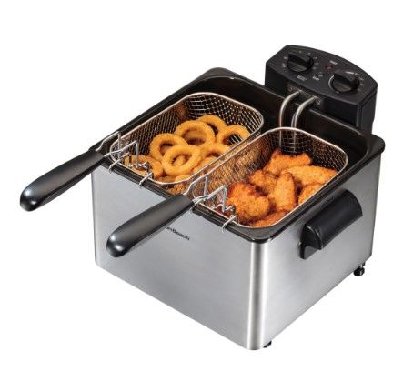 Photo 1 of ****NOT FUNCTIONAL FOR PARTS ONLY*** Hamilton Beach Professional-Style Deep Fryer
