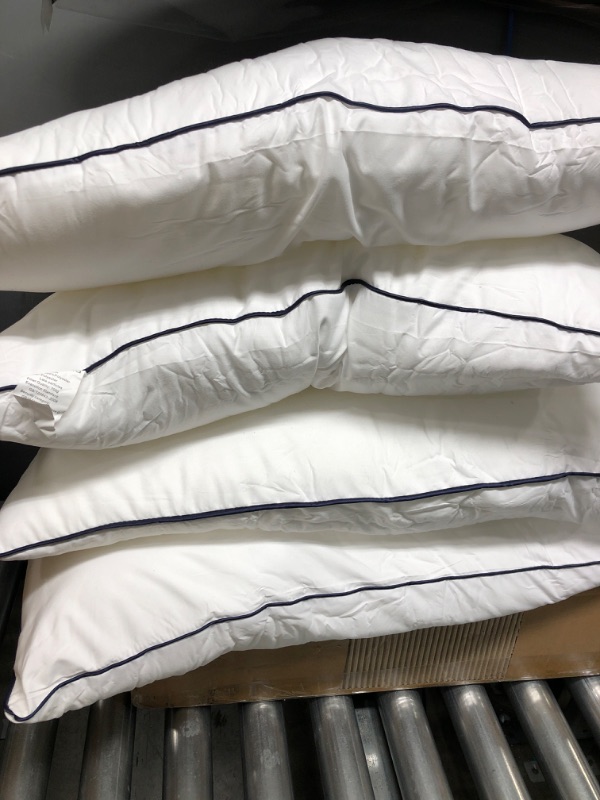 Photo 2 of  Bed Pillows for Sleeping Queen Pillows Set of 4, Pillow Home & Hotel Collection Fluffy Pillows Soft