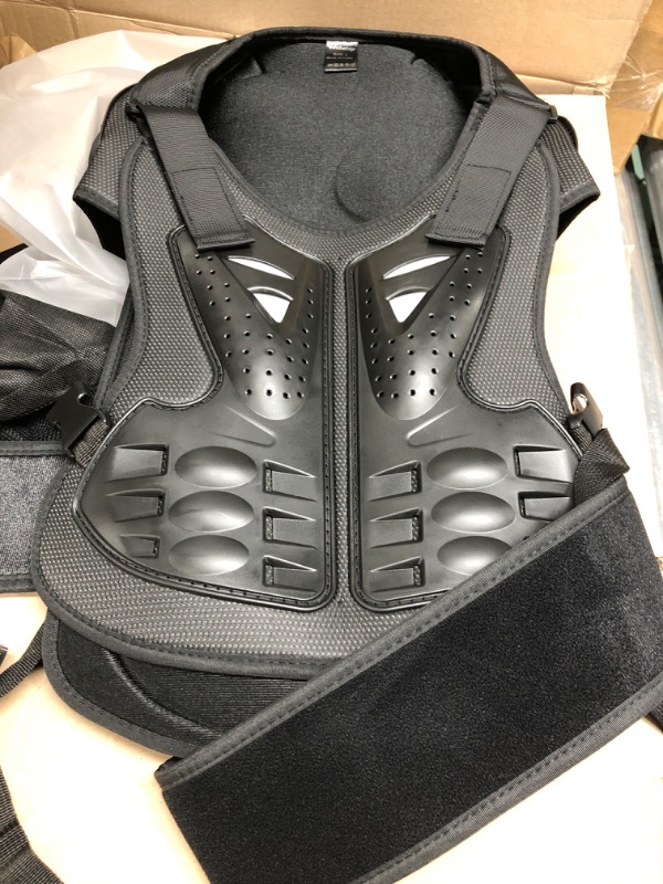 Photo 2 of 
Webetop Body Armor Vest Riding Back Protector for Dirt Bike Mountain Bike Skiing Skating L
