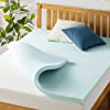 Photo 1 of  1.5 Inch Ventilated Memory Foam Mattress Topper, Cooling Gel Infusion. queen