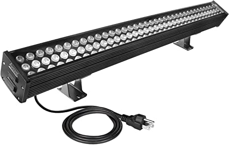 Photo 3 of LED Wall Washer Light Bar Super Bright, ATCD 108W 5000K Daylight LED Light Bar Heavy Duty Linear Strip Light, 120VAC 40" Long, IP65 Waterproof Outdoor Lighting 