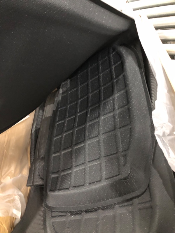 Photo 5 of TAPTES 2023 2022 2021 Full Set Floor Mats Front Trunk Mats for Tesla Model 3 2021 2022 2023, Premium All Weather Anti-Slip Waterproof Floor Liners Cargo Rear Trunk Mat Interior Accessories (Set of 6)