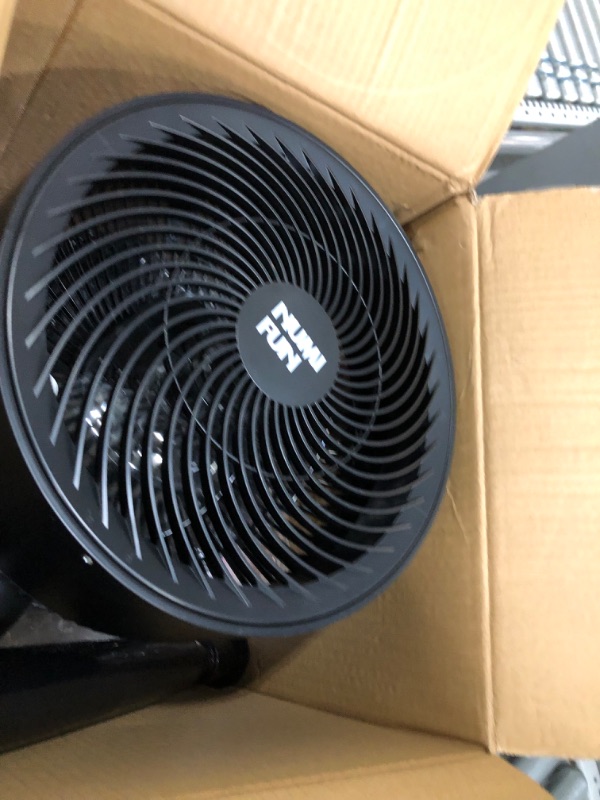 Photo 7 of Air Circulator Fan Super Quiet with DC Motor Whole Room Oscillating Standing Floor Fan with Remote, 6 Adjustable Height, 3 Winds Mode, 12 Speeds & 90 Degree Pivoting Head For Bedroom Office Home