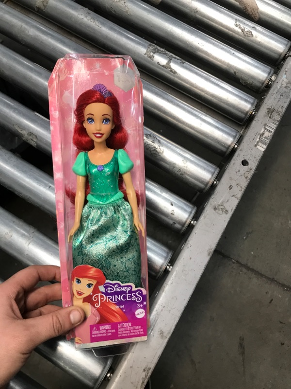 Photo 2 of Disney Princess Dolls, New for 2023, Ariel Posable Fashion Doll with Sparkling Clothing and Accessories, Disney Movie Toys