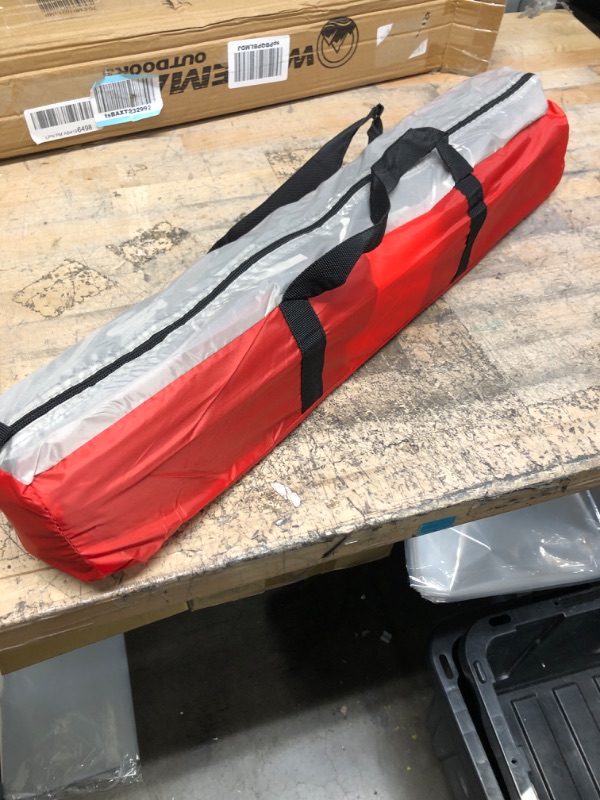 Photo 2 of 2-Person Dome Tent Collection - Water Resistant, Removable Rain Fly & Carry Bag- Easy Set Up-Great for Camping, Hiking & Backpacking by Wakeman Outdoors Red/Gray