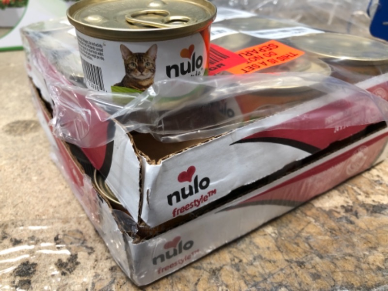 Photo 2 of **Exp date may 19 2025** Nulo Adult & Kitten Grain Free Canned Wet Cat Food (Chicken & Duck Recipe, 3 Oz, Case of 24)
