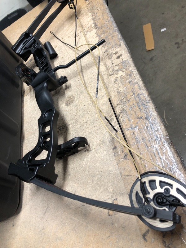 Photo 4 of **MINOR DAMAGE** BARNETT CROSSBOWS Vortex Lite Compound Bow Package with Three 28" Fiberglass Arrows and Quiver Crossbow Package Only