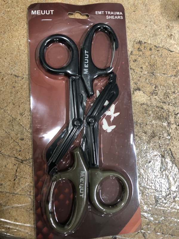 Photo 1 of 2 PACK Meuut EMT Trauma Shears 