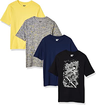 Photo 1 of Spotted Zebra Boys and Toddlers' Short-Sleeve T-Shirts, Multipacks Medium