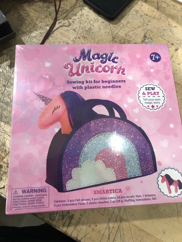 Photo 2 of *** stock picture only used for reference *** Sewing Kit for Kids - Unicorn Crafts - Unicorn Wonderland Learn to Sew Magical Projects - Beginner Sewing Kit for Girls 7 8 9 10 11 12 yrs - Sewing Kits for Kids with Instructions and Sewing Supplies
