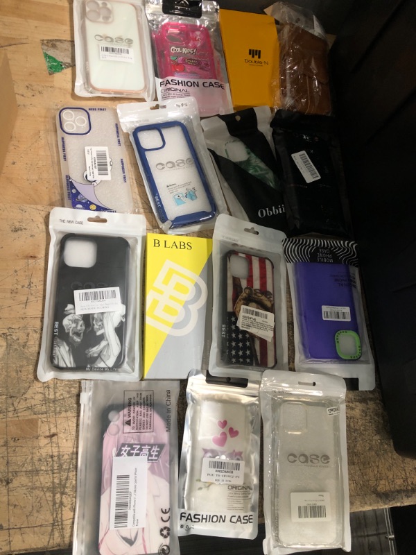 Photo 1 of 15 Pack  Assorted Multi Colored Cases and Screen Protectors 