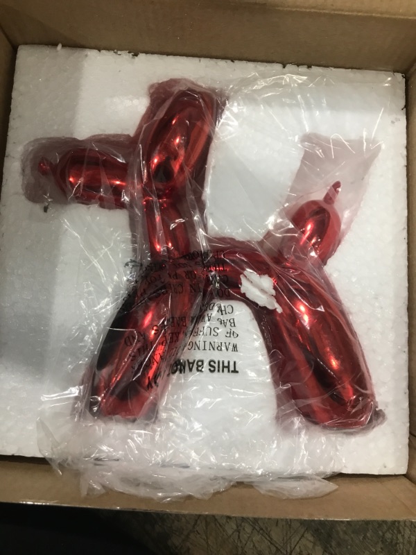 Photo 2 of Balloon Dog - Small - Red