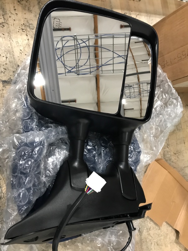 Photo 2 of Dorman 955-1756 Passenger Side Power Door Mirror - Heated / Folding with Memory Compatible with Select Nissan Models, Black and Chrome