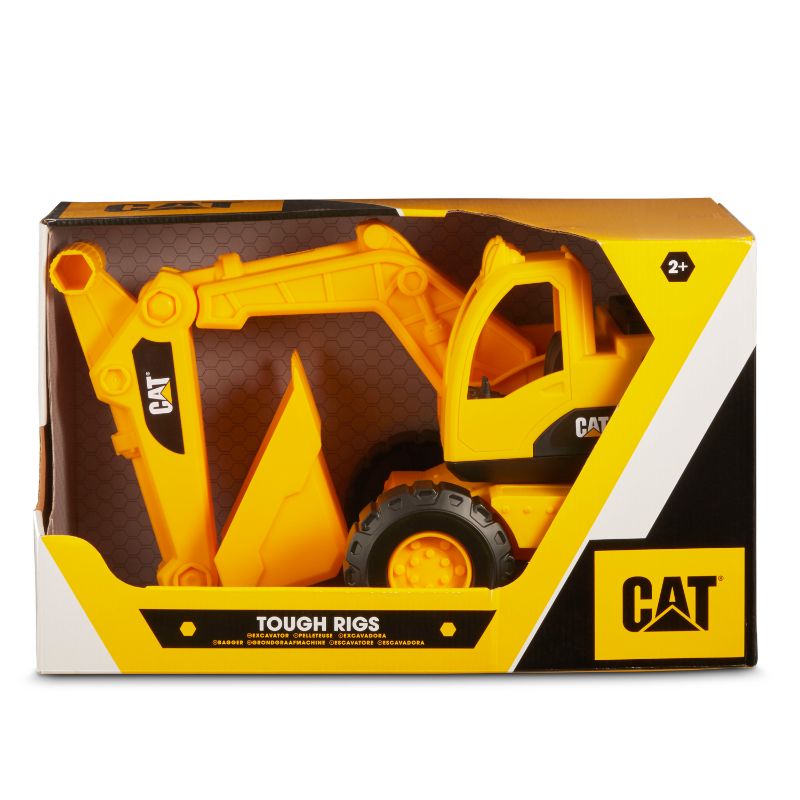 Photo 1 of Cat Tough Rigs Construction 15 Toy Excavator Yellow