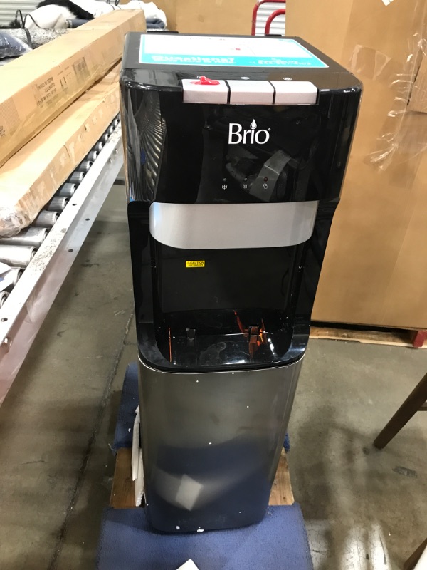 Photo 2 of ***PARTS ONLY*** Brio Bottom Loading Water Cooler Water Dispenser – Essential Series - 3 Temperature Settings - Hot, Cold & Cool Water - UL/Energy Star Approved