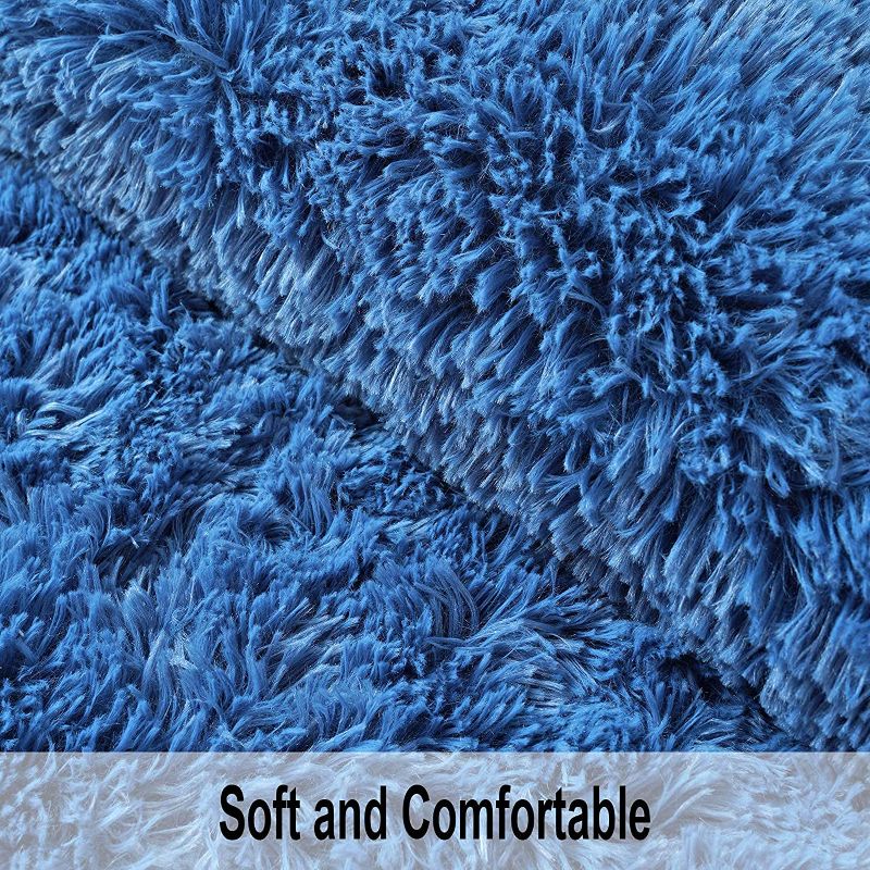 Photo 1 of 
ISEAU Fluffy Rug Carpets, Modern  for Kids Bedroom Extra Comfy Cute Nursery Rug 3' x 7' Carpet for Boys Girls Room Home Decor...