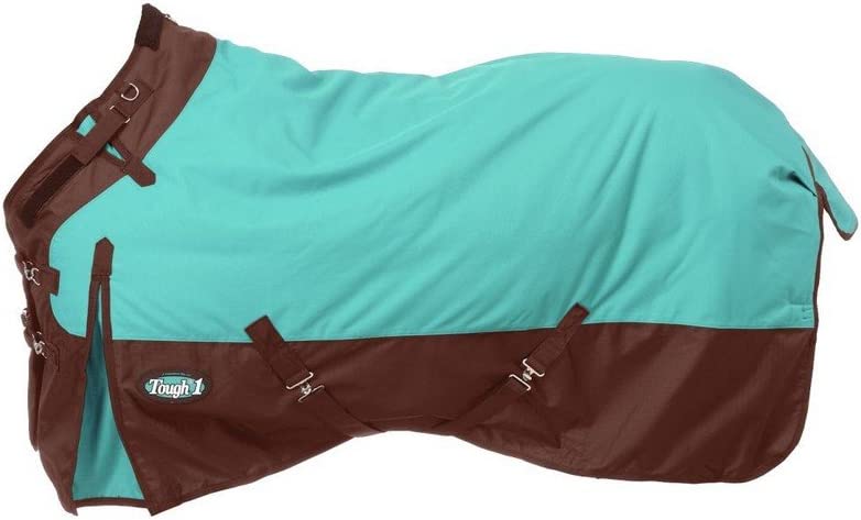 Photo 1 of 
Tough-1 1200D Snuggit Turnout 300g 78In Turquoise
Size:78
Color:Turquoise