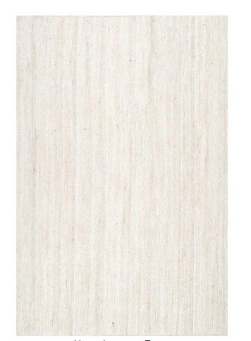 Photo 1 of **SEE NOTES**
Rigo Chunky Loop Jute Off-White 6 ft. x 9 ft. Area Rug
