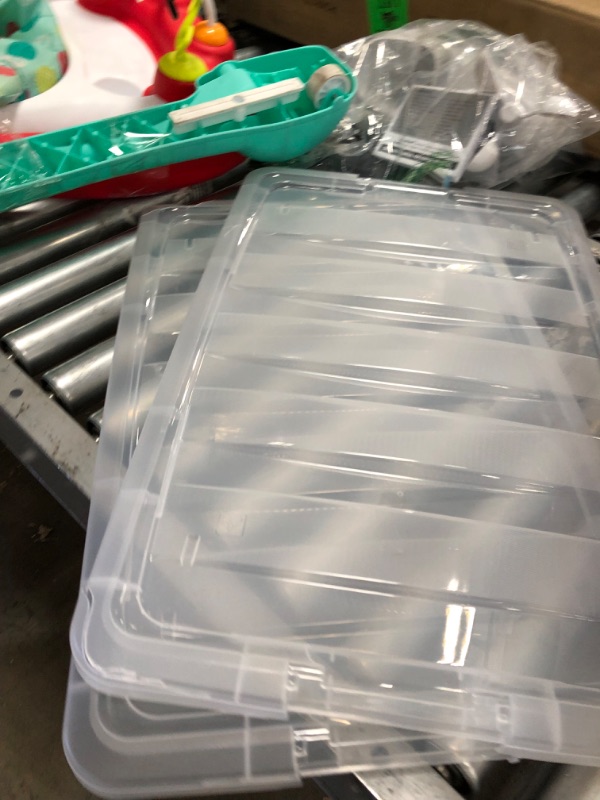 Photo 4 of 4 tote plastic containers 