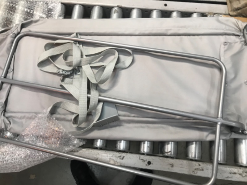 Photo 1 of 34"x21"x14" Grey Baby Mesh Crib with bed Insert 