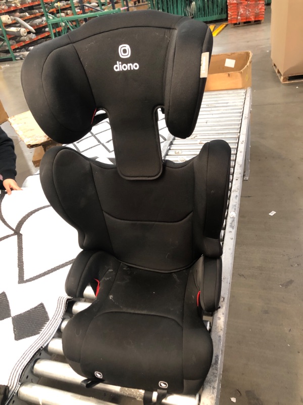 Photo 2 of Diono Cambria 2 XL, Dual Latch Connectors, 2-in-1 Belt Positioning Booster Seat, High-Back to Backless Booster with Space and Room to Grow, 8 Years 1 Booster Seat, Black 2020 Black