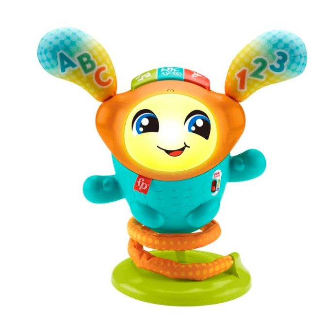 Photo 1 of Fisher-Price Baby Learning Toy With Music Lights And Bouncing Action, DJ Bouncin’ Beats
