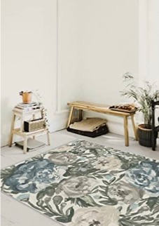 Photo 1 of 6' x 9' Ruggable Rug Floral