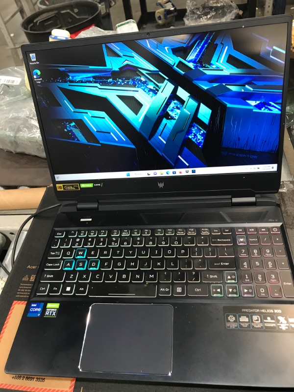 Photo 2 of Acer Predator Helios 300 PH315-55-70ZV Laptop Computer (2022) | Intel i7-12700H | NVIDIA GeForce RTX 3060 GPU | 15.6" Full HD 165Hz 300 Nits IPS Display | 16GB DDR5 RAM | 512GB SSD | Killer WiFi 6E
