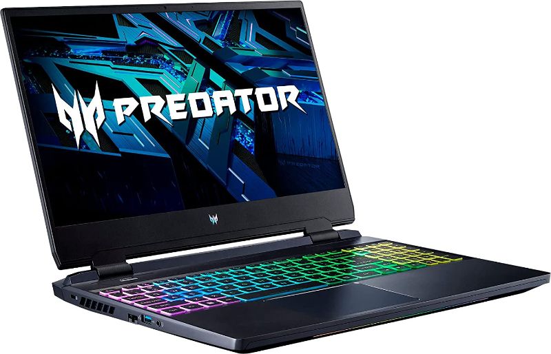 Photo 1 of Acer Predator Helios 300 PH315-55-70ZV Laptop Computer (2022) | Intel i7-12700H | NVIDIA GeForce RTX 3060 GPU | 15.6" Full HD 165Hz 300 Nits IPS Display | 16GB DDR5 RAM | 512GB SSD | Killer WiFi 6E
