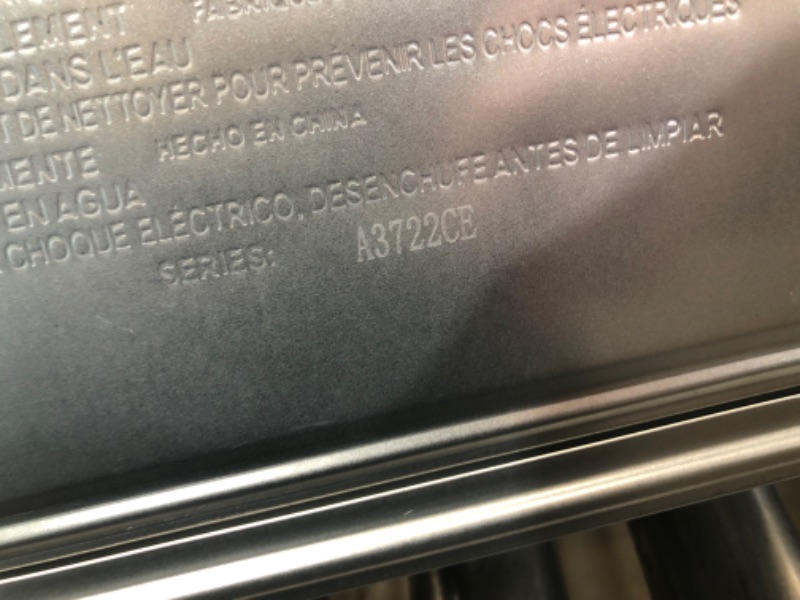 Photo 1 of *Tested-Dented-See Photos* Hamilton Beach 4-Slice Countertop Toaster Oven with Bake Pan, Stainless Steel (31143)
