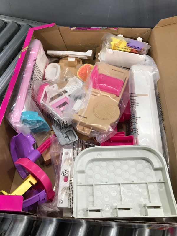 Photo 1 of *USED*Fisher-Price Barbie Little DreamHouse Little People, Interactive Toddler playset with Lights, Music, Phrases, Figures and Play Pieces