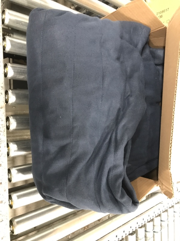 Photo 2 of *USED*Sunbeam Royal Ultra Admiral Blue Heated Blanket – Queen Admiral Blue Queen Heated Blanket