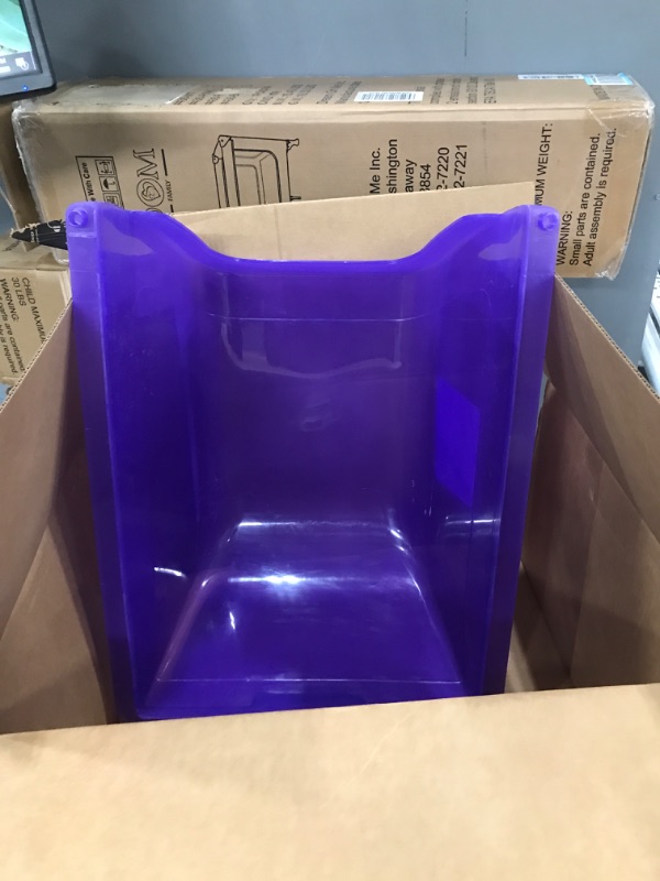 Photo 2 of *USED*PetSafe ScoopFree Self-Cleaning Cat Litter Box Privacy Hood Purple