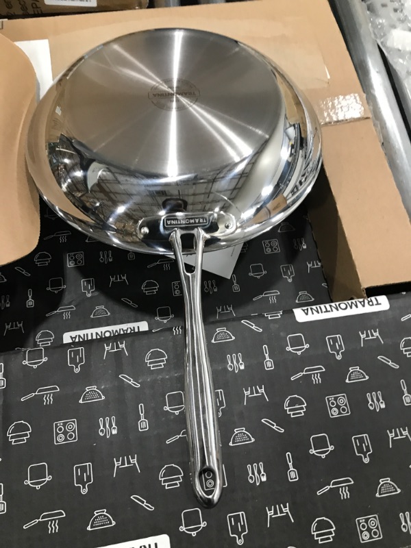 Photo 1 of *USED*Tramontina Fry Pan Tri-Ply Clad (12 in), 80116/028DS