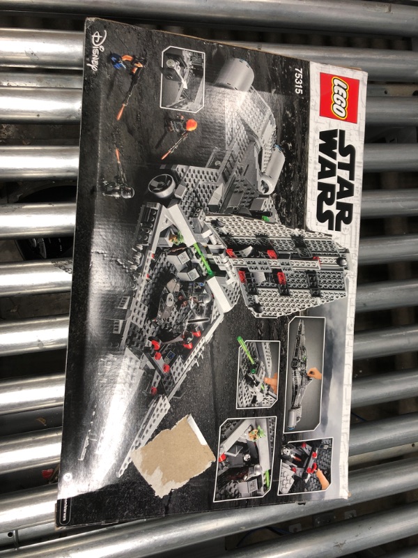 Photo 4 of *Damaged Box-See Photos* LEGO Star Wars: The Mandalorian Imperial Light Cruiser 75315 Awesome Toy Building Kit for Kids, Featuring 5 Minifigures; New 2021 (1,336 Pieces) Frustration-Free Packaging