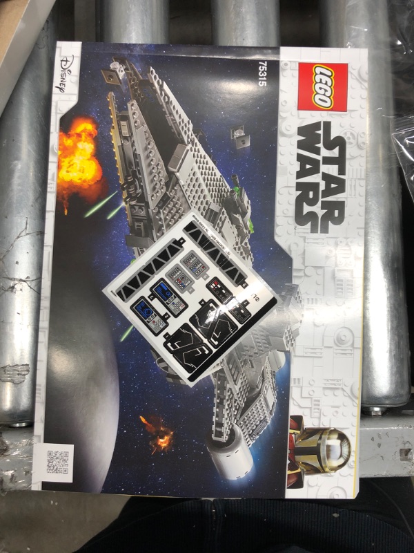 Photo 3 of *Damaged Box-See Photos* LEGO Star Wars: The Mandalorian Imperial Light Cruiser 75315 Awesome Toy Building Kit for Kids, Featuring 5 Minifigures; New 2021 (1,336 Pieces) Frustration-Free Packaging