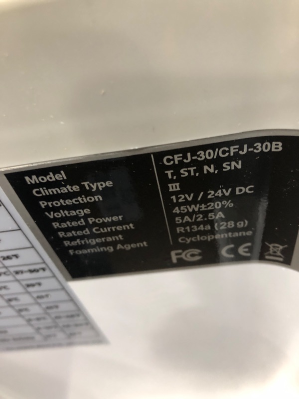 Photo 6 of ***TESTED WORKING*** Euhomy 12 Volt Refrigerator Rechargeable Battery(Not Included)?55Liter(59qt) Dual Temperature APP Control 12v refrigerator with 12/24DC & 110-240AC?Car Refrigerators Cooler for Car?RV, Camping, Travel, Outdoor or Home.