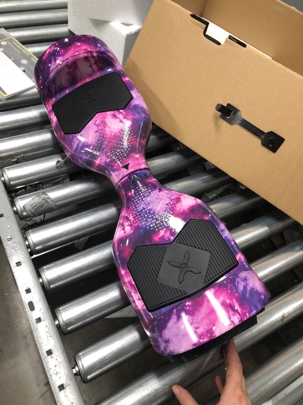 Photo 2 of (PARTS ONLY)Hover-1 Helix Electric Hoverboard | 7MPH Top Speed, 4 Mile Range, 6HR Full-Charge, Built-in Bluetooth Speaker, Rider Modes: Beginner to Expert Hoverboard Galaxy