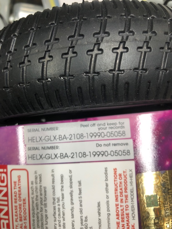 Photo 4 of (PARTS ONLY)Hover-1 Helix Electric Hoverboard | 7MPH Top Speed, 4 Mile Range, 6HR Full-Charge, Built-in Bluetooth Speaker, Rider Modes: Beginner to Expert Hoverboard Galaxy