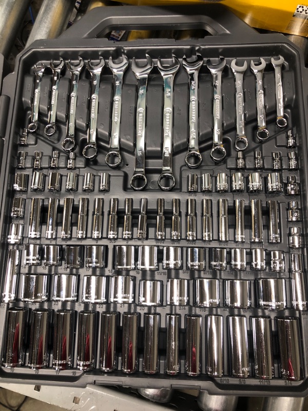 Photo 4 of ***ONE BIT MISSING*** Crescent 180 Pc. Professional Tool Set in Tool Storage Case - CTK180 180 Piece