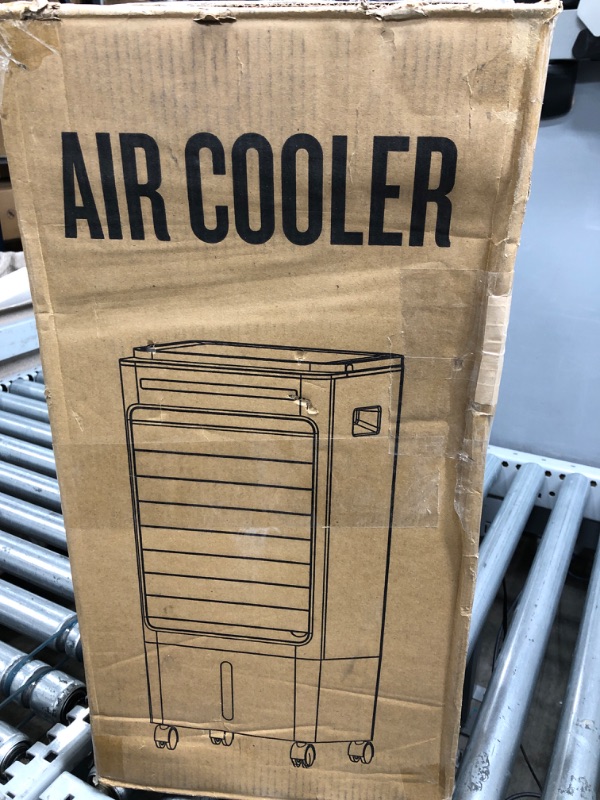 Photo 1 of VIVOHOME Portable Evaporative Air Cooler 110V 65W Fan Humidifier with LED Display and Remote Control Ice Box for Indoor Home Office Dorms
