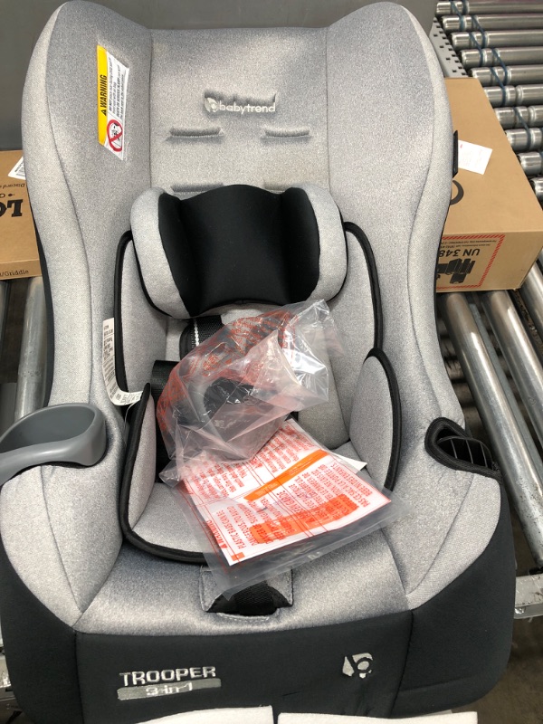 Photo 3 of Baby Trend Trooper 3-in-1 Convertible Car Seat, Moondust (CV01C87B)