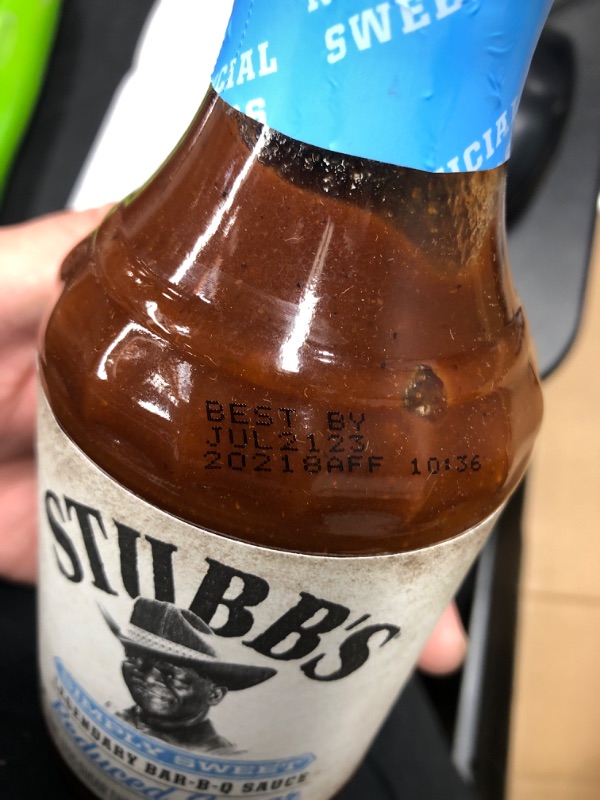 Photo 4 of *** expires: July 21,2023*** Stubb's Simply Sweet Reduced Sugar BBQ Sauce, 18 oz (Pack of 4)
