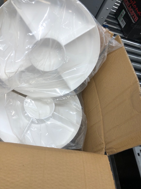 Photo 1 of 8pack Lazy Susan White 