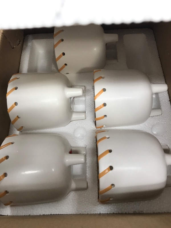 Photo 1 of 10 pack - white ceramic planter 